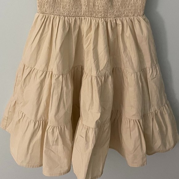 Princess Polly Daniela Mini Dress Beige - Picture 4 of 7